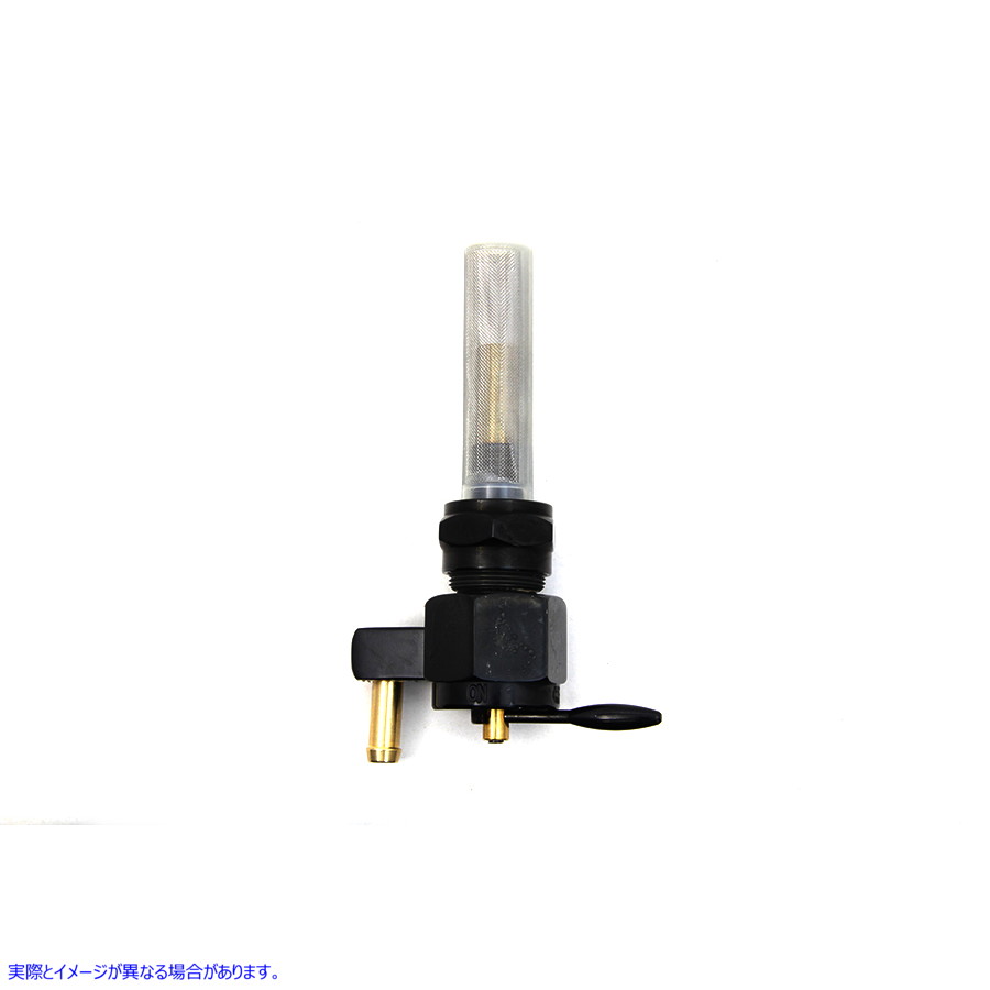 35-0640 シフトン ブラック ヘックス ペットコック 下向き 取寄せ Vツイン Sifton Black Hex Petcock Down Facing (検索用／