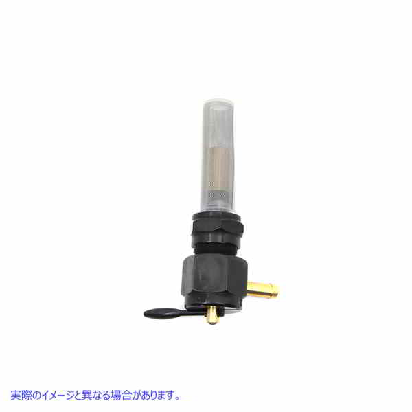 35-0641 シフトン ブラック ヘックス ペットコック 前向き 取寄せ Vツイン Sifton Black Hex Petcock Forward Facing (検索用／