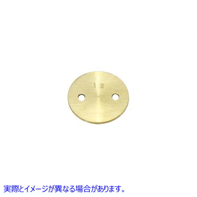 35-0679 リンカート キャブレター #12 スロットル ディスク 取寄せ Vツイン Linkert Carburetor #12 Throttle Disc (検索用／272