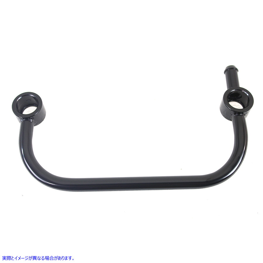 35-0699 ブリーザーチューブ ブラック 取寄せ Vツイン Breather Tube Black (検索用／