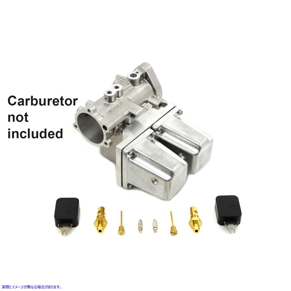 35-0788 インチLインチシリーズデュアルキャブレターボウルキット 取寄せ Vツイン inchL inch Series Dual Carburetor Bowl Kit