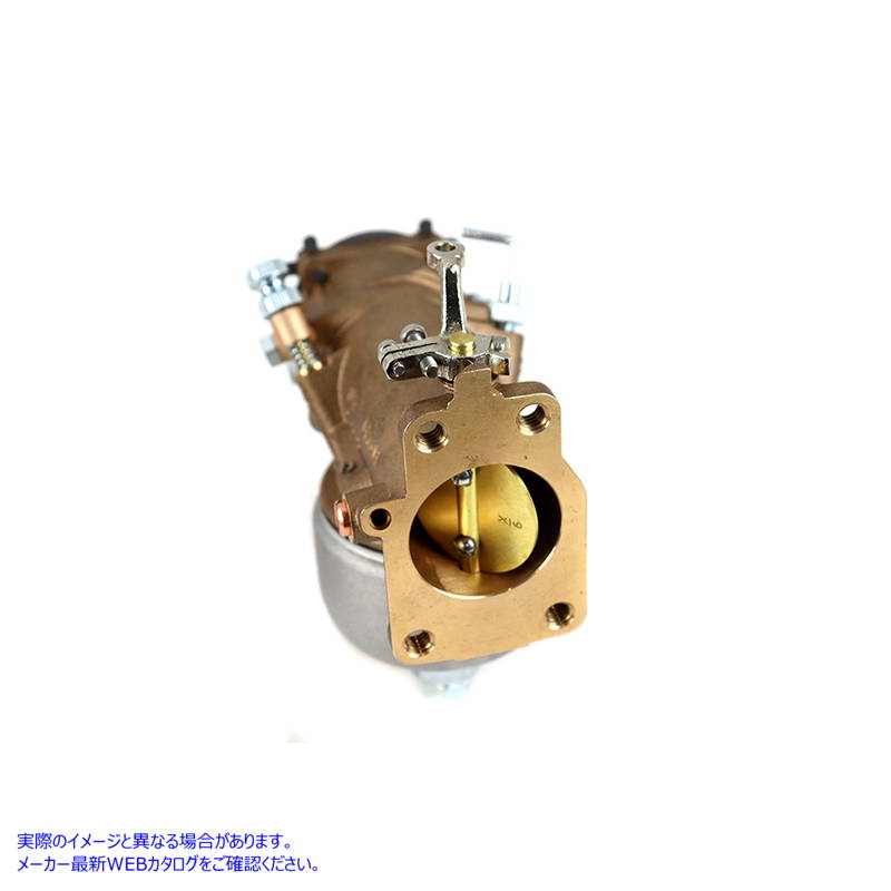 35-0930 ニッケルメッキリンカートオーバーヘッドバルブキャブレタースロットル 取寄せ Vツイン Nickel Plated Linkert Overhead