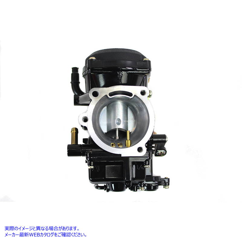 35-0971 40mm CV キャブレター アセンブリ グロス ブラック 取寄せ Vツイン 40mm CV Carburetor Assembly Gloss Black (検索用／