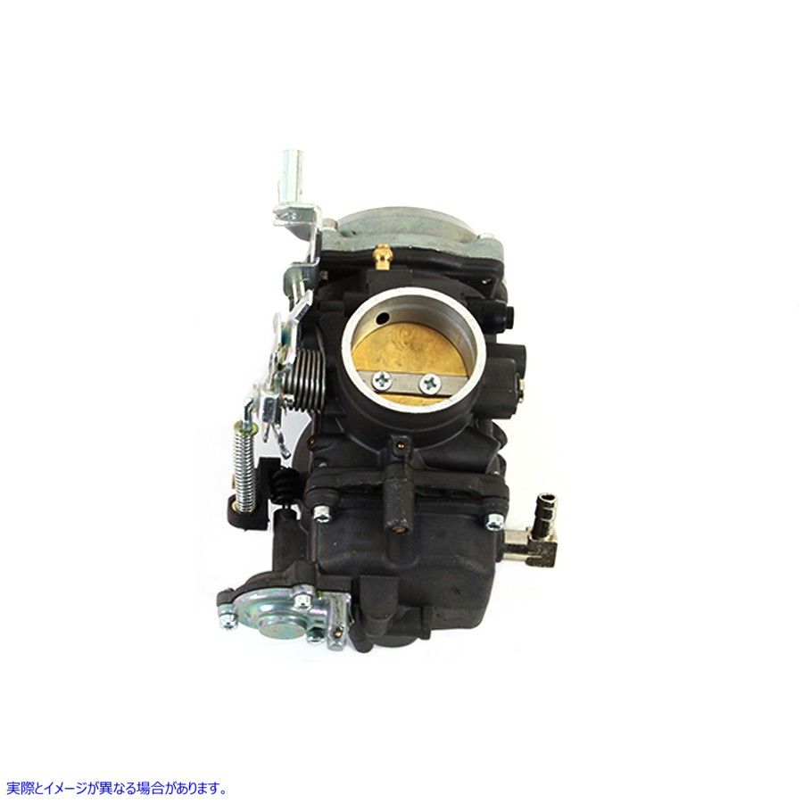 35-0990 40mm CV キャブレター アセンブリ ブラック 取寄せ Vツイン 40mm CV Carburetor Assembly Black (検索用／27421-99C