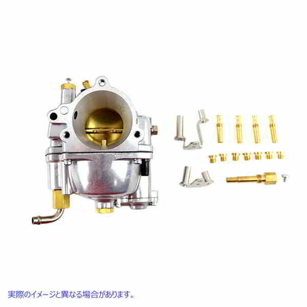 35-0992 OKO パフォーマンス ショーティー 47mm キャブレター ポリッシュ 取寄せ Vツイン OKO Performance Shorty 47mm Carburet