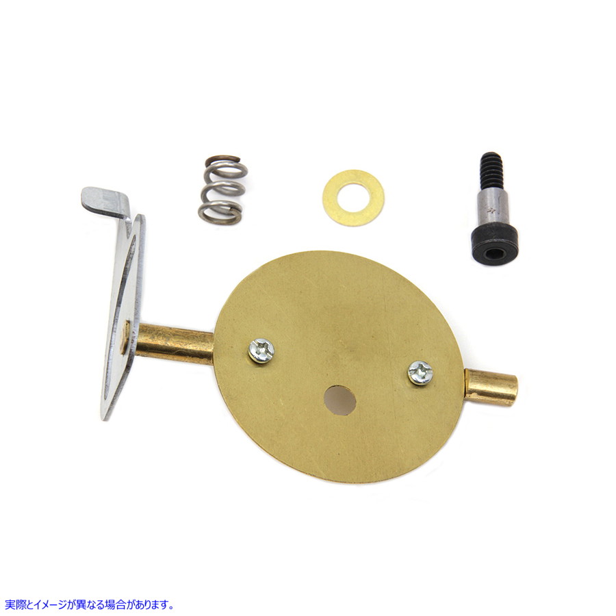 35-1673 インチLインチシリーズキャブレターチョークディスクアセンブリ 取寄せ Vツイン inchL inch Series Carburetor Choke Di