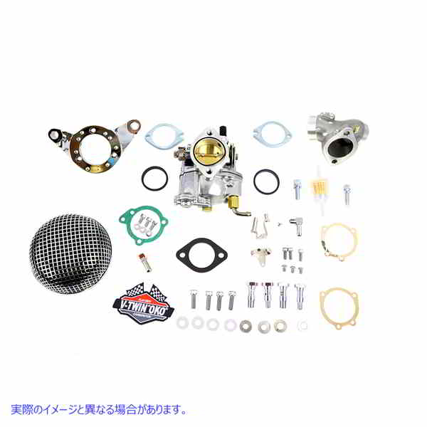 35-1681 OKO パフォーマンス 1-7/8 インチ ショーティー キャブレター キット 取寄せ Vツイン OKO Performance 1-7/8 inch Short