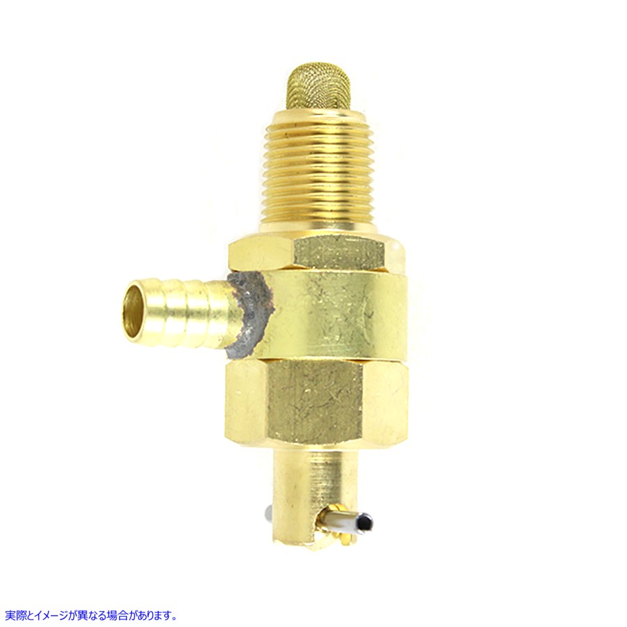 35-1955 Tro-Cy 真鍮ペットコック 取寄せ Vツイン Tro-Cy Brass Petcock (検索用／