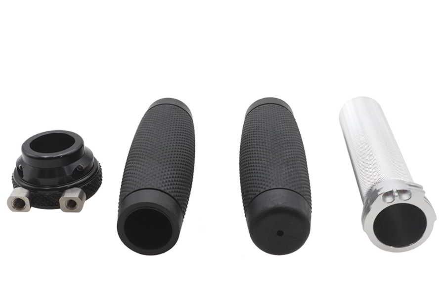35-3004 取寄せ Vツイン Ultima Twist Grip Assembly Black (検索用／)