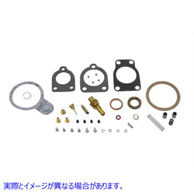 35-8009 Linkert キャブレター オーバーホール キット フロートなし 取寄せ Vツイン Linkert Carburetor Overhaul Kit without F