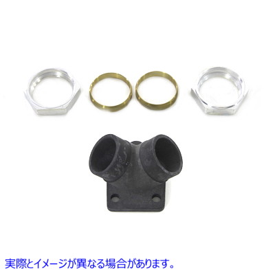 35-8019 鋳鉄製インテークマニホールド 取寄せ Vツイン Cast Iron Intake Manifold (検索用／27012-37