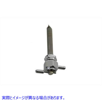 35-9088 Pingel メトリック六角ペットコック スピゴット下 ナット クロム付き 取寄せ Vツイン Pingel Metric Hex Petcock Under