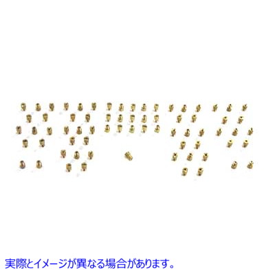 35-9099 キャブレターチューナーキット メインジェットアソート 取寄せ Vツイン Carburetor Tuner Kit Main Jet Assortment (検