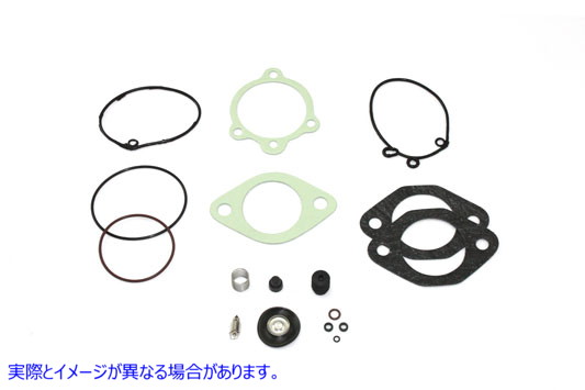 35-9176 Keihin キャブレター Viton リビルドキット 取寄せ Vツイン Keihin Carburetor Viton Rebuild Kit (検索用／
