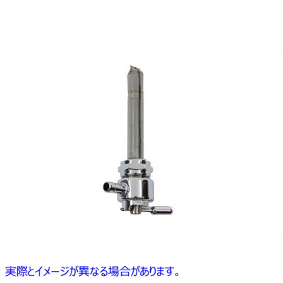 35-9309 Pingel メトリック スムース ペットコック 左スピゴット ナット クロム付き 取寄せ Vツイン Pingel Metric Smooth Petco