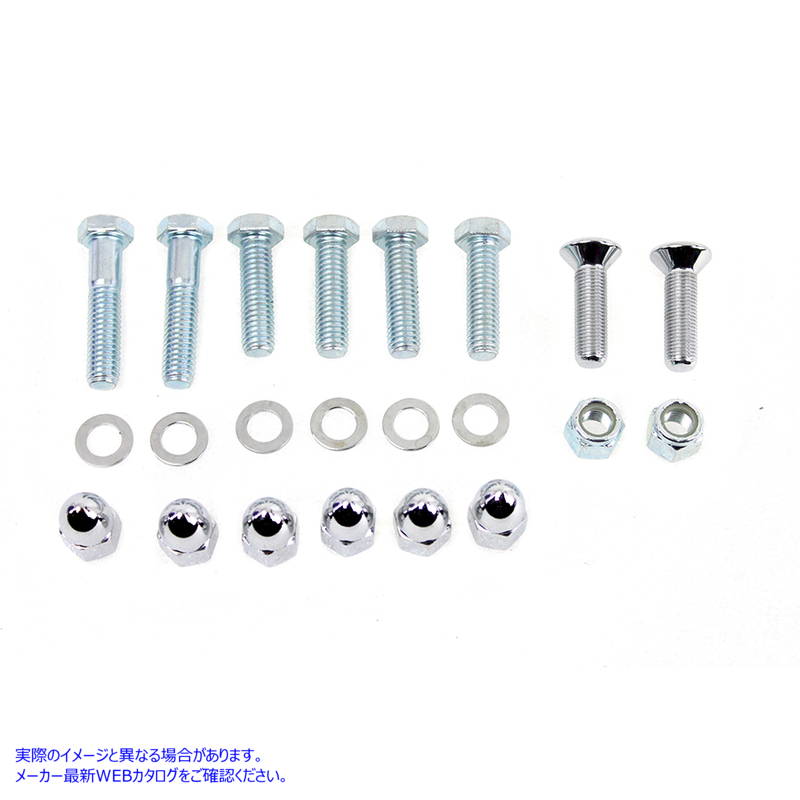 3534-22 リアフェンダーボルトキット 取寄せ Vツイン Rear Fender Bolt Kit (検索用／ Colony