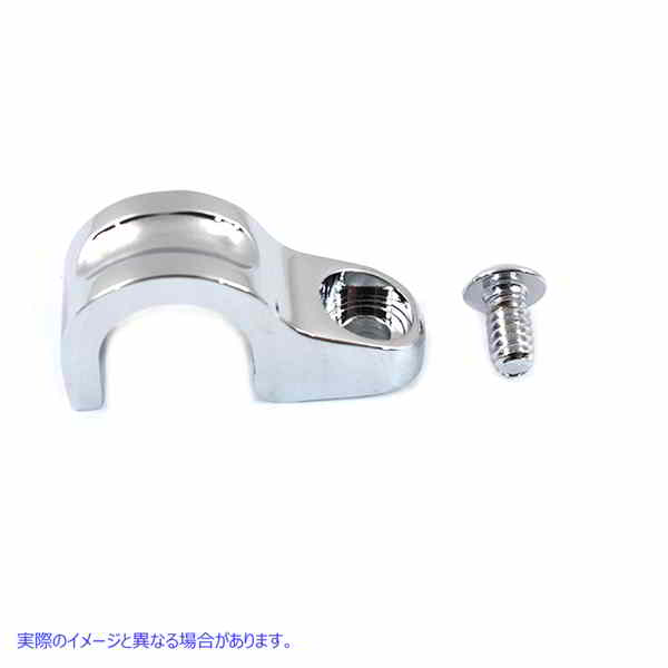 36-0351 ブレーキホースクランプ 取寄せ Vツイン Brake Hose Clamp (検索用／91336-03