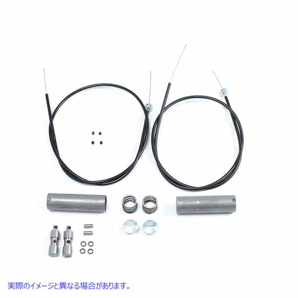 36-0499 スロットルおよびスパークコントロール用ケーブルキット 取寄せ Vツイン Cable Kit for Throttle and Spark Controls (
