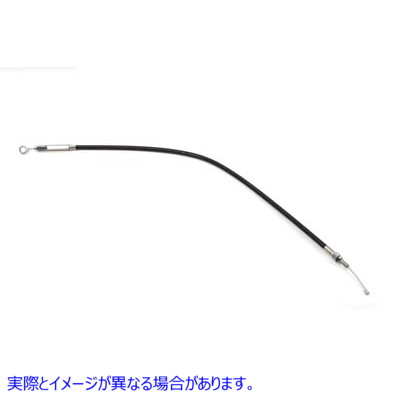 36-0516 黒のクラッチケーブル 取寄せ Vツイン Black Clutch Cable (検索用／