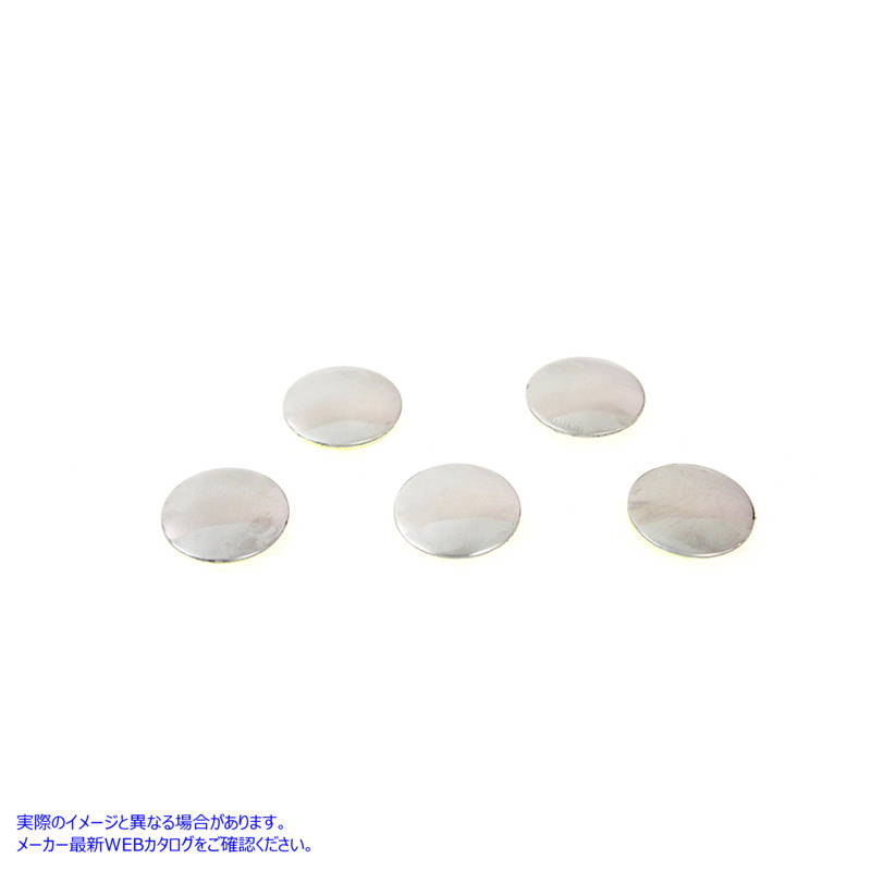36-0555 キャブレター チョーク ノブ インサート ポリッシュ 取寄せ Vツイン Carburetor Choke Knob Insert Polished (検索用／
