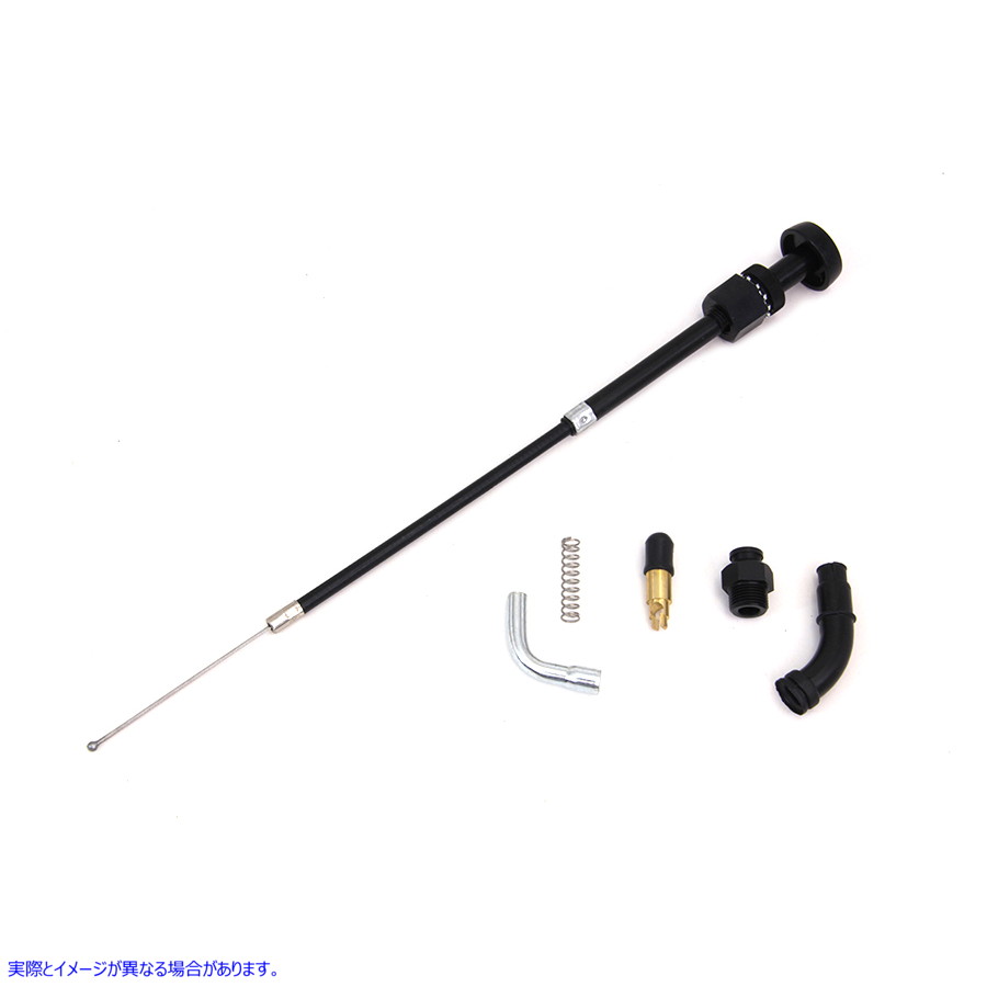 36-0597 チョークケーブルアセンブリ 取寄せ Vツイン Choke Cable Assembly (検索用／29229-88C