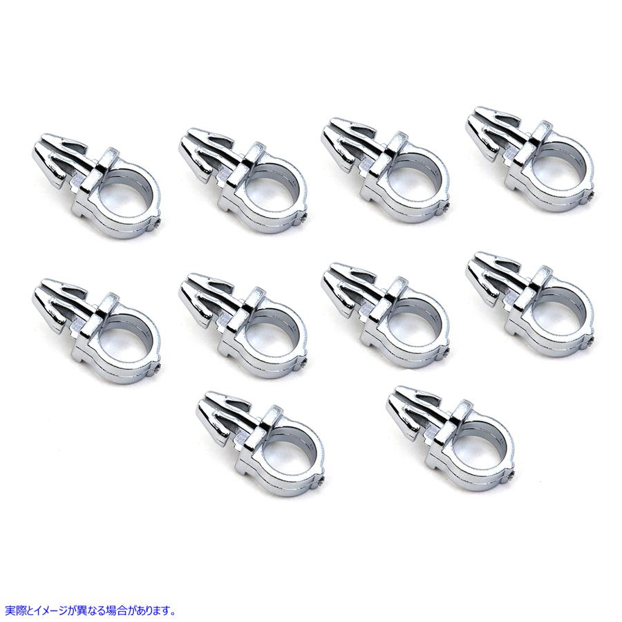 36-0613 3/8インチワイヤークリップ 取寄せ Vツイン 3/8 inch Wire Clips (検索用／56073-83