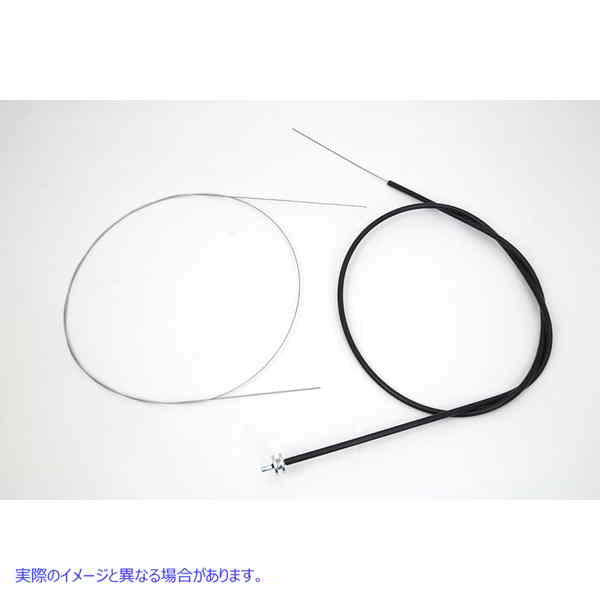 36-0907 54 インチ レプリカ スロットルまたはスパーク ケーブル 取寄せ Vツイン 54 inch Replica Throttle or Spark Cable (検