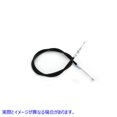 36-1154 64.37 インチ ブラック クラッチ ケーブル 取寄せ Vツイン 64.37 inch Black Clutch Cable (検索用／38787-06A