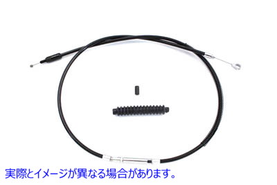 36-2366 63 インチ ブラック クラッチ ケーブル 取寄せ Vツイン 63 inch Black Clutch Cable (検索用／38607-87 Barnett 101-30-