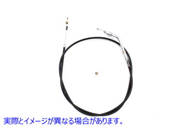 36-2544 38 インチ ブラック アイドル ケーブル 取寄せ Vツイン 38 inch Black Idle Cable (検索用／ Barnett 101-31-40002