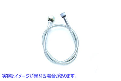 36-2554 35 インチ Zicad スピードメーター ケーブル 取寄せ Vツイン 35 inch Zicad Speedometer Cable (検索用／67026-62