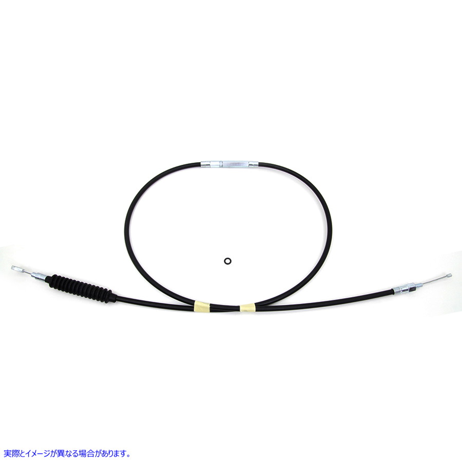 36-8092 68.69インチ ブラックビニールクラッチケーブル 取寄せ Vツイン 68.69 inch Black Vinyl Clutch Cable (検索用／