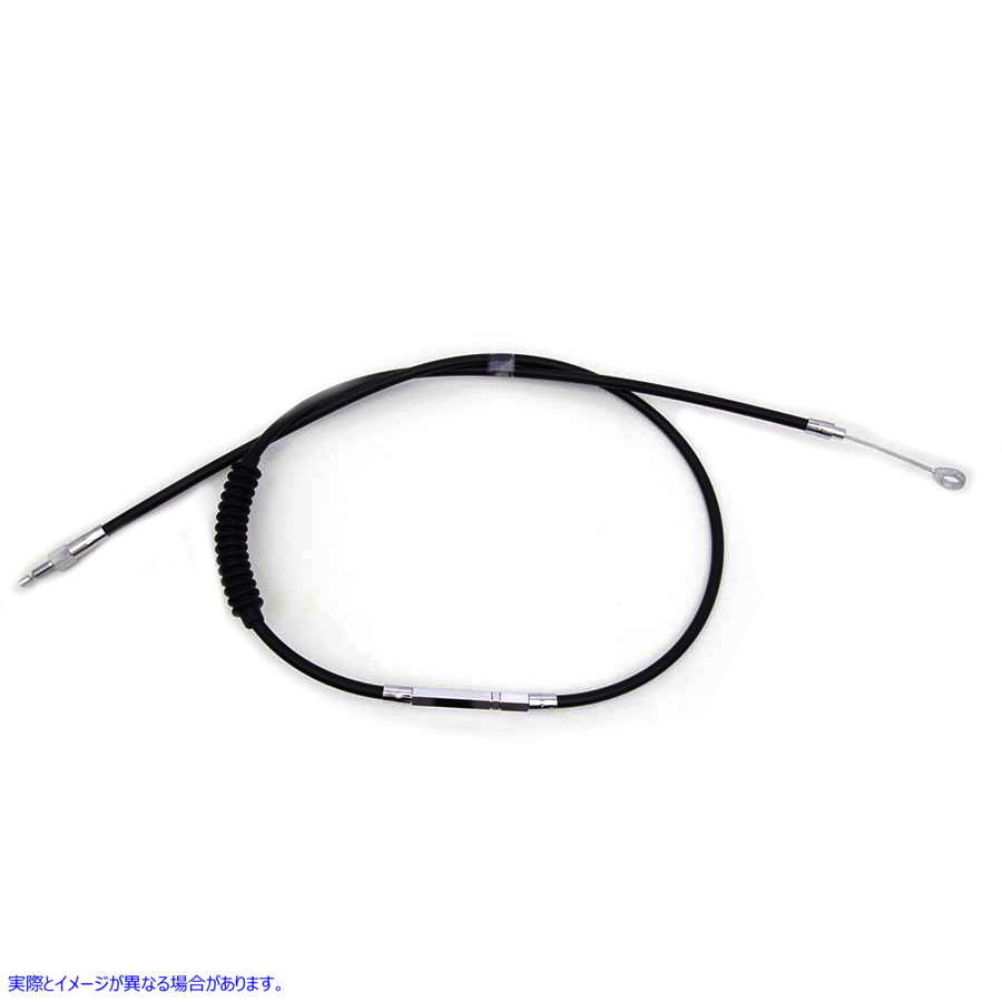 36-8095 64.69インチ ブラックビニールクラッチケーブル 取寄せ Vツイン 64.69 inch Black Vinyl Clutch Cable (検索用／38666-0