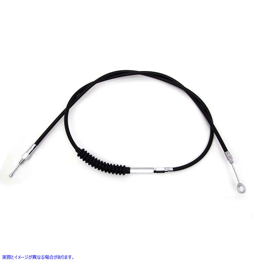 36-8097 68.69インチ ブラックビニールクラッチケーブル 取寄せ Vツイン 68.69 inch Black Vinyl Clutch Cable (検索用／38602-9