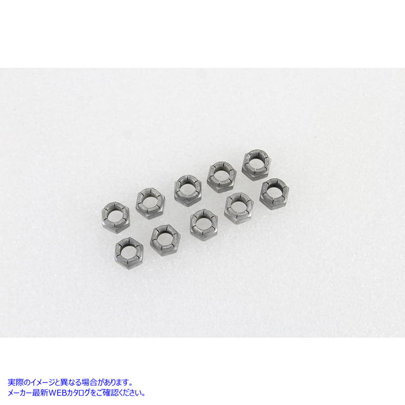 37-0047 Flexloc ナット 3/8 インチ - 24 カドミウム 取寄せ Vツイン Flexloc Nuts 3/8 inch-24 Cadmium (検索用／