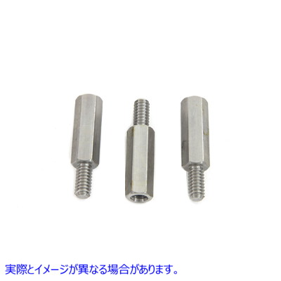 37-0055 取り付けスタッド ステンレス鋼 取寄せ Vツイン Mounting Studs Stainless Steel (検索用／