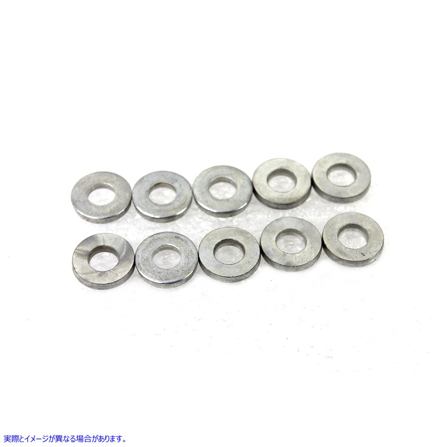 37-0094 カドミウム平ワッシャー内径 1/8 インチ 取寄せ Vツイン Cadmium Flat Washers 1/8 inch Inner Diameter (検索用／ Colo