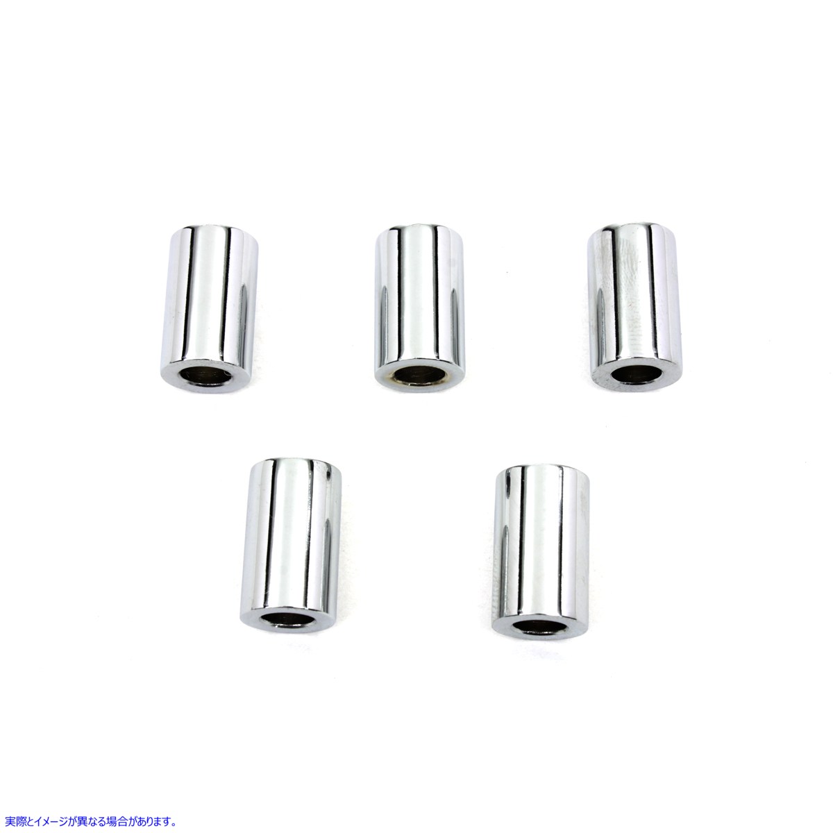 37-0400 クロームスペーサー 5/16 インチ x 3/4 インチ x 1 インチ 取寄せ Vツイン Chrome Spacers 5/16 inch x 3/4 inch x 1 in