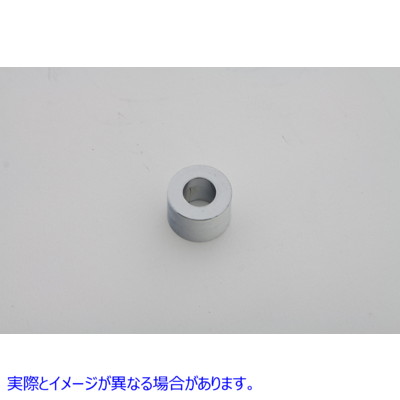 37-0402 クロームスペーサー 3/8インチ x 3/4インチ x 1/2インチ 取寄せ Vツイン Chrome Spacers 3/8 inch x 3/4 inch x 1/2 inc
