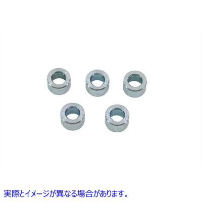 37-0410 亜鉛スペーサー 5/16 インチ x 5/8 インチ x 3/8 インチ 取寄せ Vツイン Zinc Spacers 5/16 inch x 5/8 inch x 3/8 inch