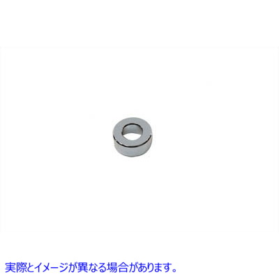 37-0433 クロームスペーサー 5/32インチ x 1/4インチ x 1/2インチ 取寄せ Vツイン Chrome Spacers 5/32 inch x 1/4 inch x 1/2 i