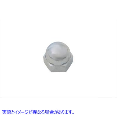 37-0443 フォークトリプルツリーステムナット ドングリタイプ 取寄せ Vツイン Fork Triple Tree Stem Nut Acorn Type (検索用／