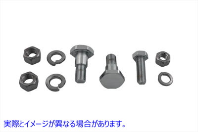 37-0527 ヘッドランプ ブラケット マウント キット クローム Headlamp Bracket Mount Kit Chrome 取寄せ Vツイン (検索用／67817