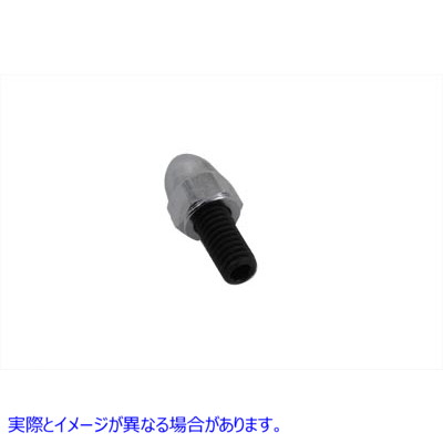 37-0546 ベルトガードボルト ドングリタイプ クローム 取寄せ Vツイン Belt Guard Bolts Acorn Type Chrome (検索用／