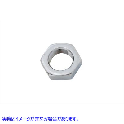 37-0597 【廃番】 フォークステム六角ナットクローム 取寄せ Vツイン Fork Stem Hex Nuts Chrome (検索用／45718-60