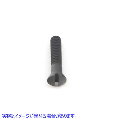 37-0766 楕円皿頭ネジ 1/4 インチ-24 X 1-1/8 インチ 取寄せ Vツイン Oval Countersunk Head Screws 1/4 inch-24 X 1-1/8 inch (