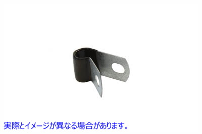 37-0825 純正オイルホースフィルターチューブクランプ 取寄せ Vツイン OE Oil Hose Filter Tube Clamp (検索用／10112 OE 10112