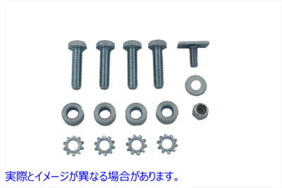 37-0854 フロントフェンダートリムレールマウントキット 取寄せ Vツイン Front Fender Trim Rail Mount Kit (検索用／