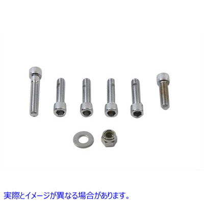 37-0865 トリプルツリーボルトセット 取寄せ Vツイン Triple Tree Bolt Set (検索用／