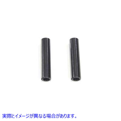 37-0984 亜鉛スペーサー ブラック 取寄せ Vツイン Zinc Spacer Black (検索用／